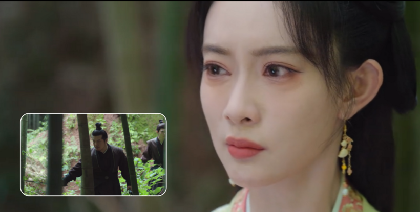 Khương Đào Hoa lo lắng vì người của thế tử không ngừng đuổi theo.