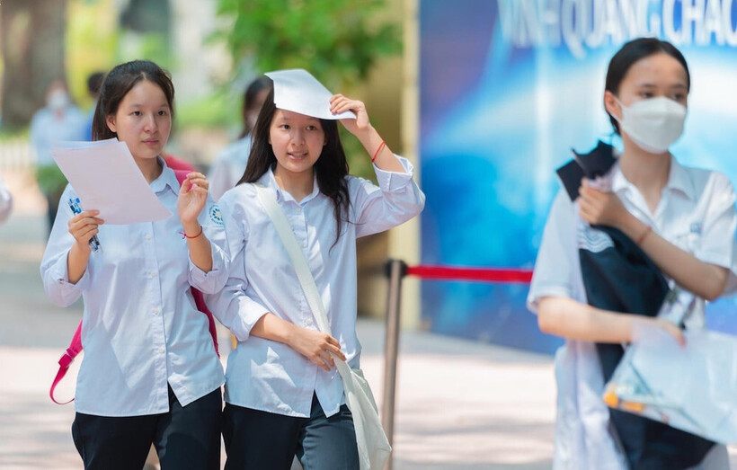 Thí sinh dự thi tốt nghiệp THPT