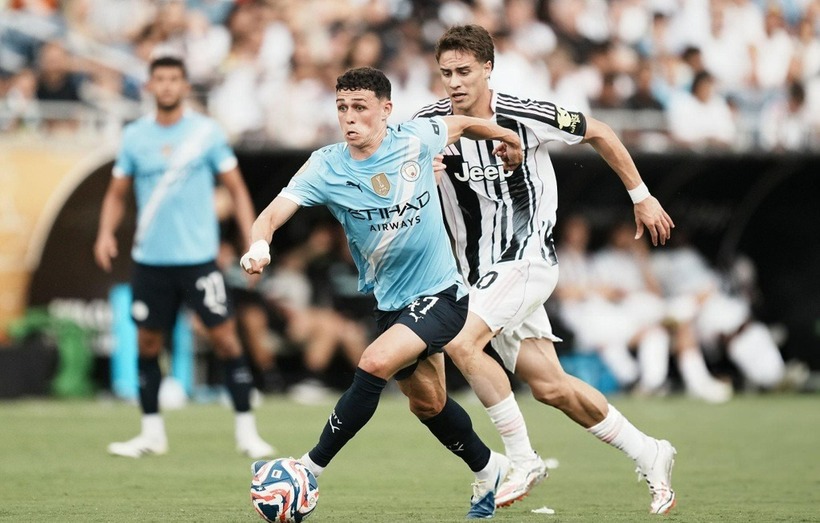Kết quả bóng đá hôm nay ngày 27/6: Man City thắng tưng trước Juventus.