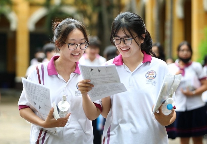 Thí sinh dự thi tốt nghiệp THPT