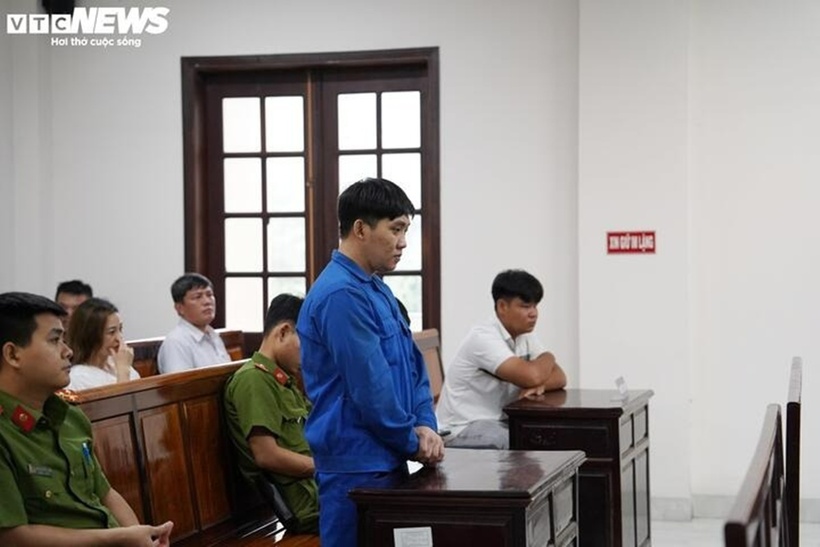 Bị cáo Đỗ Minh Tân tại phiên tòa. Ảnh: VTC News.