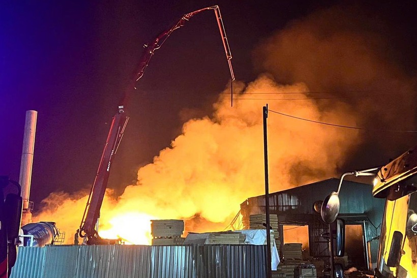 Hiện trường vụ việc. Ảnh: VTC News.