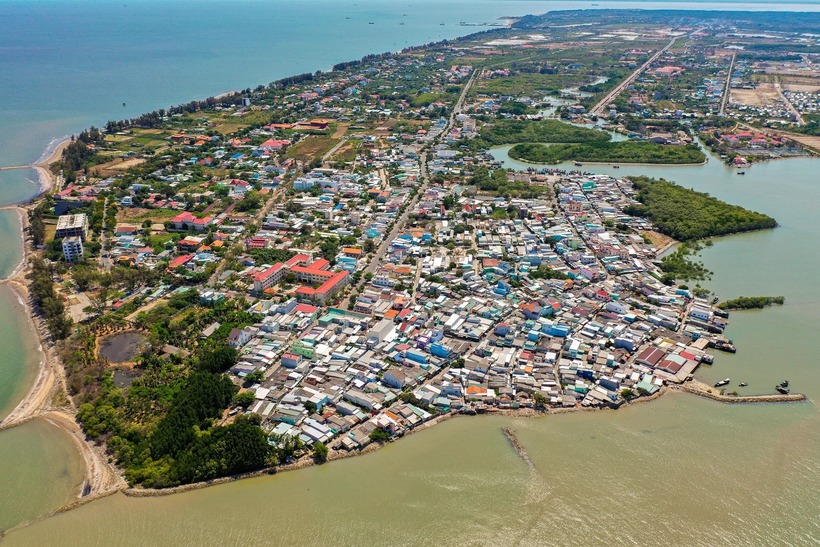 Cần Giờ nằm cách trung tâm TP.HCM hơn 40 km.