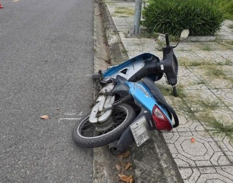 Hiện trường xảy ra vụ tai nạn ở khu đô thị Seul Tràng Duệ. Ảnh: Báo Xây dựng.