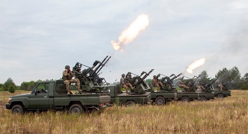 Tổ hợp phòng không MR-2 Viktor của Ukraine. Ảnh: Defense Express