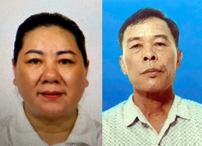 Nguyễn Thị Ngọc và Nguyễn Bá Tiến. Ảnh: Báo Công an Nhân dân.