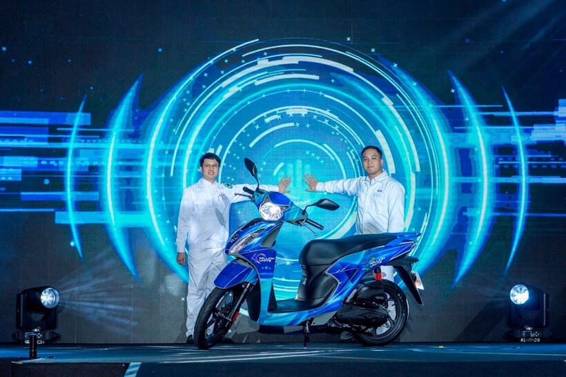 Honda Vision là chiếc xe thứ 40 triệu được Honda Việt Nam sản xuất. (Ảnh: HVN)