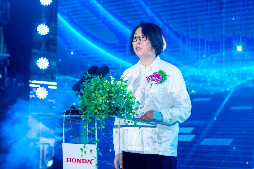 Bà Sayaka Arai, Tổng Giám đốc Honda Việt Nam. (Ảnh: HVN)
