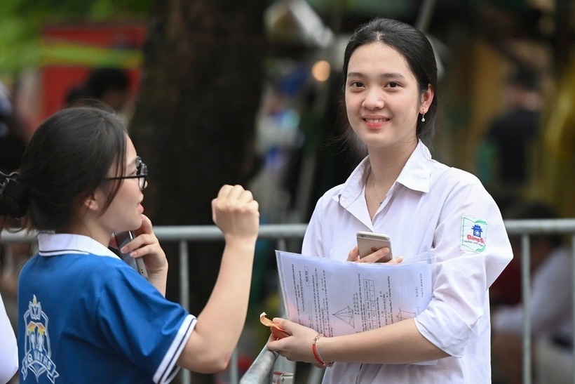 Thí sinh dự thi tốt nghiệp THPT. Ảnh minh họa