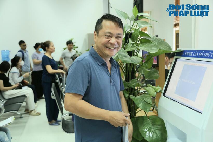 Ông Chu Quang Vượng (trú tại phường Đông Ngạc).