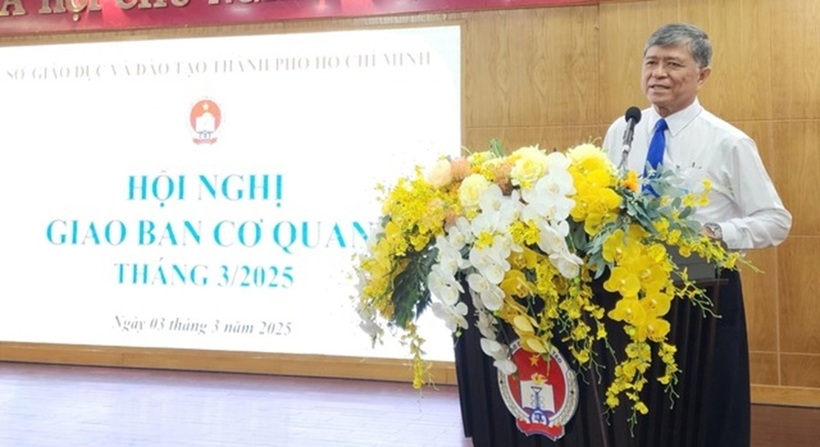 Giám đốc Sở GD&ĐT TP.HCM Nguyễn Văn Hiếu. Ảnh: Thanh niên