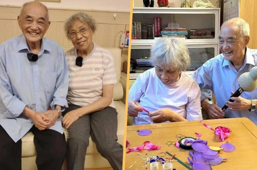 Ông Jiang và bà Zhang. Ảnh: SCMP.