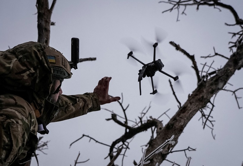 UAV Ukraine tiếp tục tấn công nhiều vùng lãnh thổ của Nga. Ảnh: Reuters