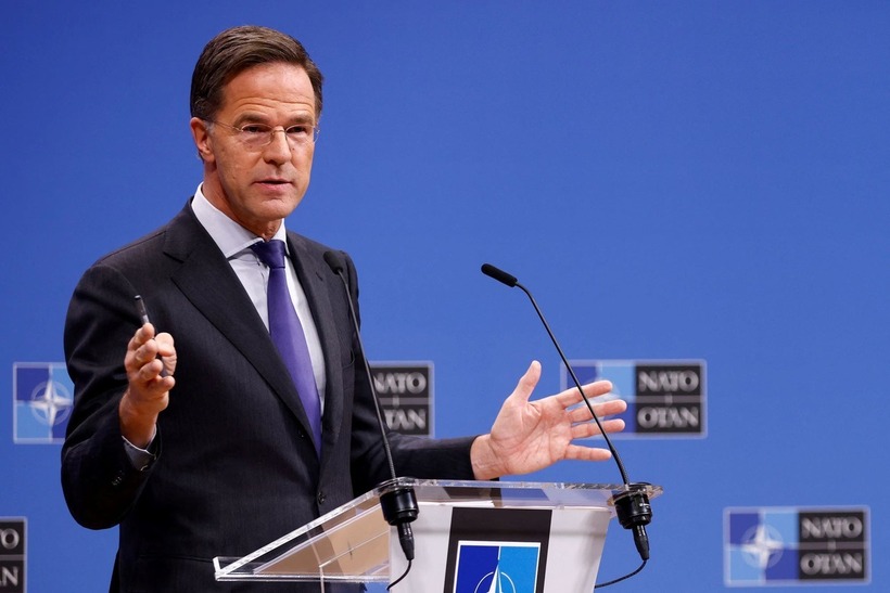 Tổng thư ký NATO Mark Rutte. Ảnh: Reuters