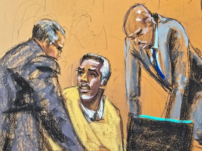 Diddy bị kết tội vận chuyển tham gia hoạt động mại dâm. Ảnh: REUTERS.