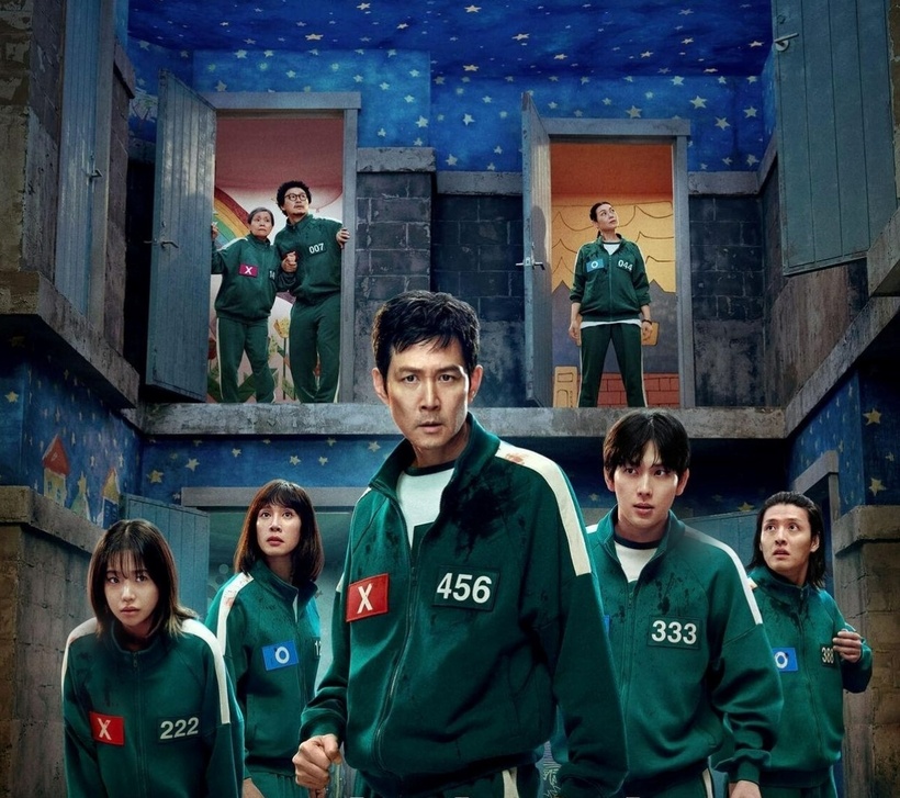 Cái kết của loạt phim Squid Game gây tranh cãi. Ảnh: Netflix