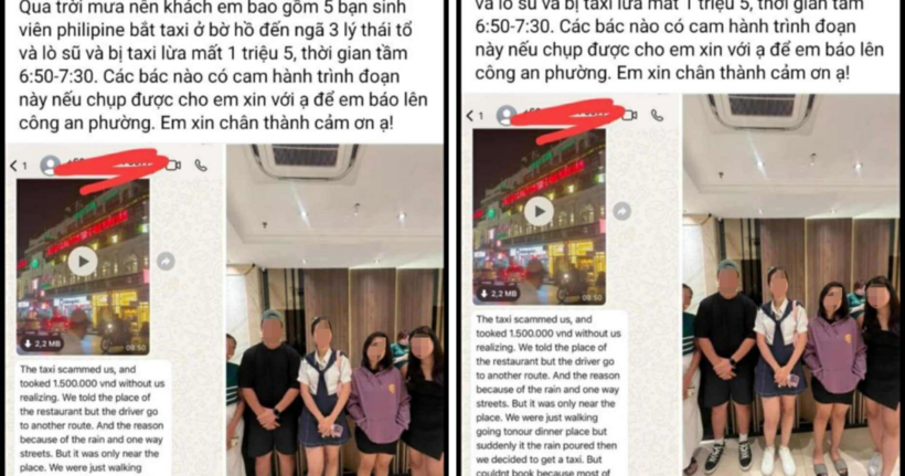 Bài đăng của nữ hướng dẫn viên trên mạng xã hội. (Ảnh: Chụp màn hình)