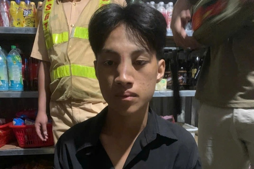 Mùa A Hảo thời điểm bị bắt (Ảnh: Công an cung cấp/Dân Trí).