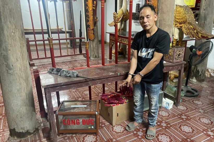 Đối tượng Nguyễn Văn Tiến. Ảnh: Dân Trí.