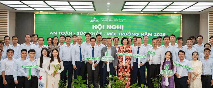 PV GAS CA MAU – đơn vị trẻ luôn đi đầu trong an toàn, đổi mới & sáng tạo
