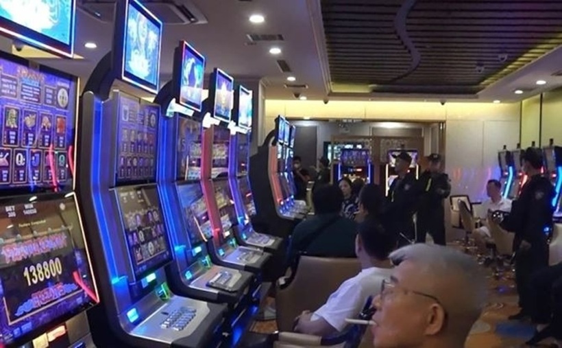 Bên trong sòng bạc ở King Club. Ảnh: VOV