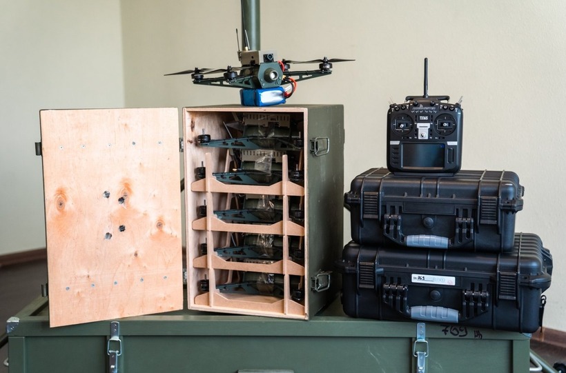 Ngành sản xuất UAV đã trở thành một trong những phản ứng chủ lực của Ukraine trước Nga. Ảnh: Ukrainian Armor