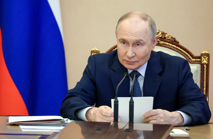 Tổng thống Nga Vladimir Putin. Ảnh: Reuters
