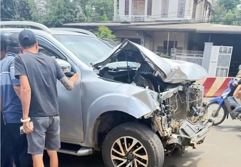 Hiện trường vụ việc. Ảnh: Lao động