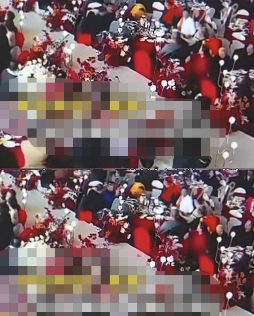 "Clip nóng" phát lên khiến quan khách bàng hoàng, cô dâu chú rể "đứng hình".