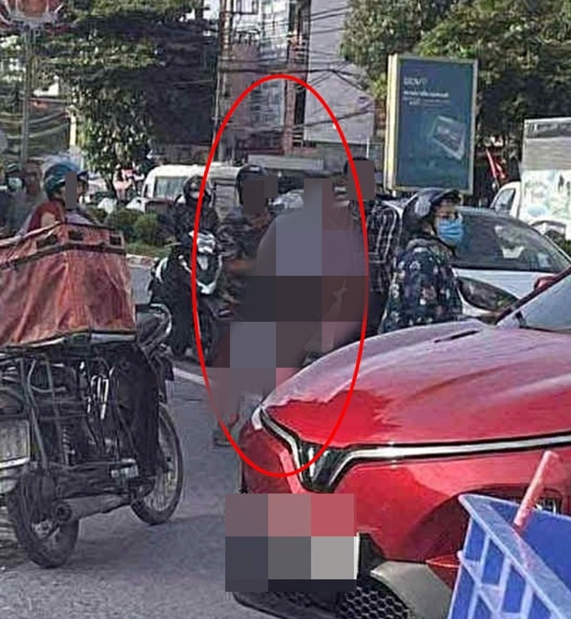 Hiện trường vụ việc. Ảnh: Báo Lao Động.