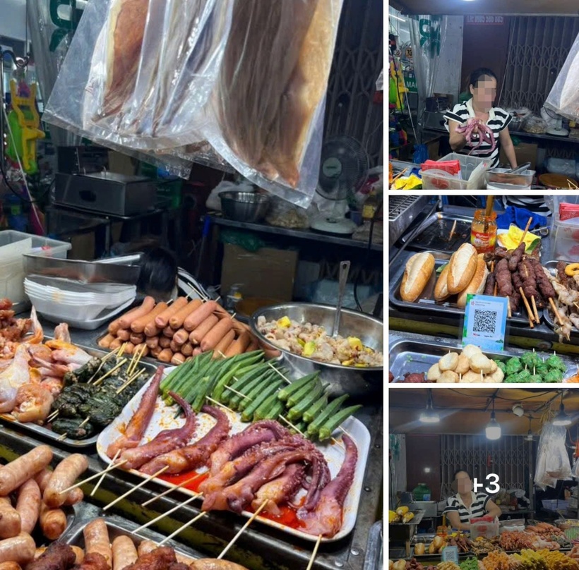 Du khách Lào "tố" bị tính 760.000 đồng cho vài xiên nướng. Ảnh: VietNamNet.