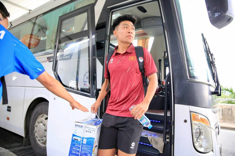 Trung vệ Phạm Lý Đức - ảnh: Khả Hòa