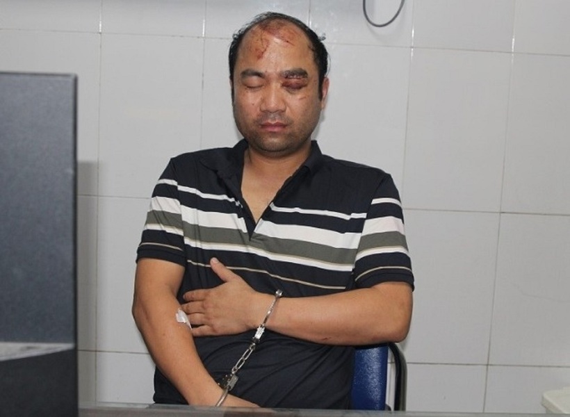 Tạm giữ hình sự để phục vụ công tác điều tra đối với Trần Hữu Ba . Ảnh: Công an tỉnh Nghệ An