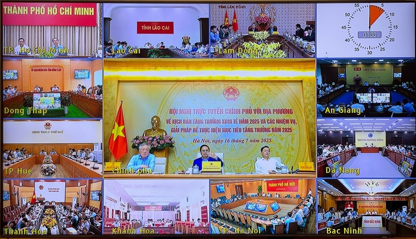 Thủ tướng yêu cầu xây dựng, trình ban hành Nghị quyết của Chính phủ về chỉ tiêu tăng trưởng bảo đảm sát tình hình, mang tính cụ thể, tính khả thi, tính chiến đấu cao, tính hệ thống và đồng bộ, tính hiệu quả để bảo đảm mục tiêu đề ra - Ảnh: VGP/Nhật Bắc