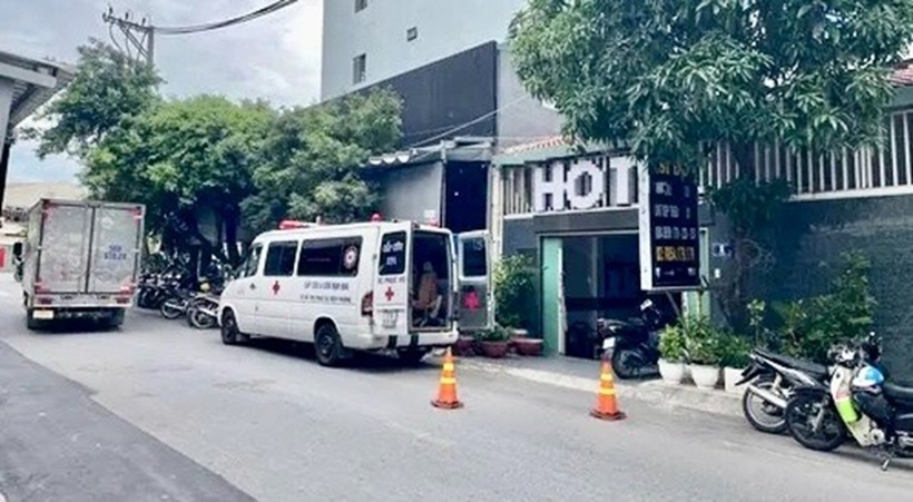 Khách sạn nơi xảy ra sự việc. Ảnh: Báo Xây dựng