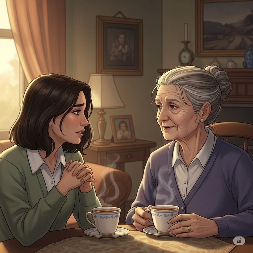 Muốn kết hôn với "phi công" kém 8 tuổi, câu nói của mẹ khiến tôi thấm thía. Ảnh minh họa: AI