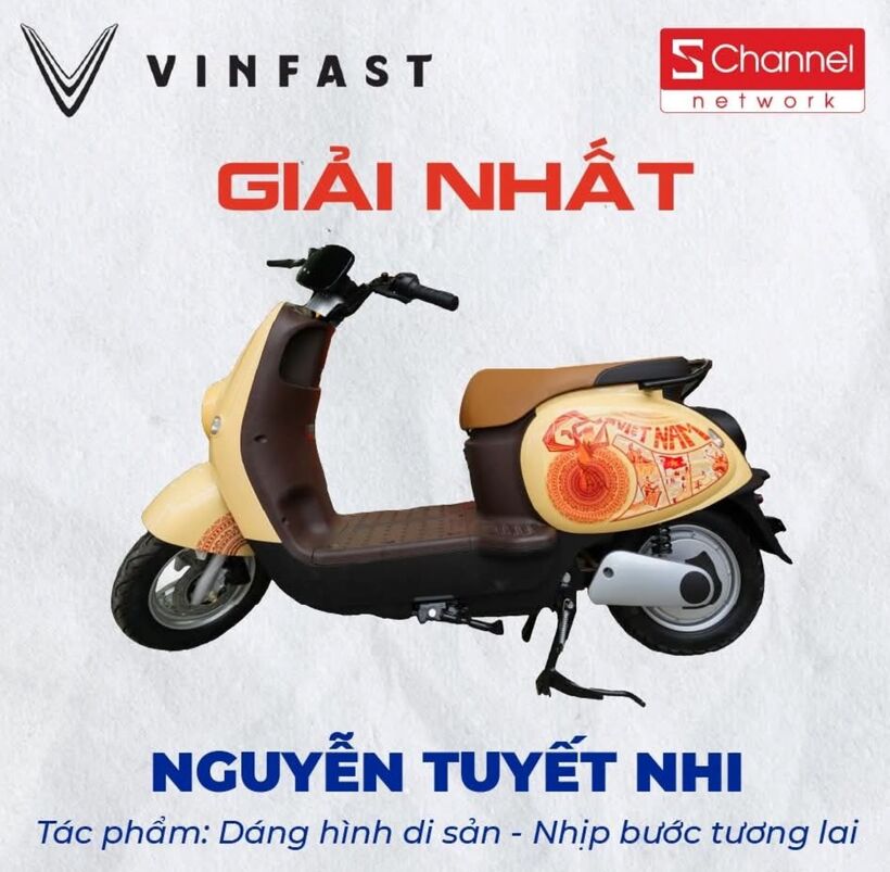 Tác phẩm giành giải Nhất - “Dáng hình di sản - Nhịp bước tương lai” của tác giả Nguyễn Tuyết Nhi