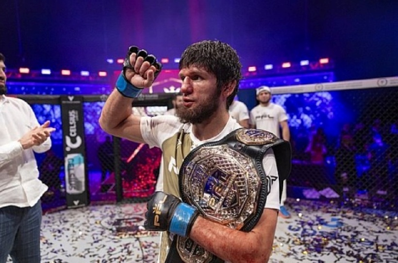 Võ sĩ MMA bất bại Timur Khizriev. Ảnh: Sherdog.