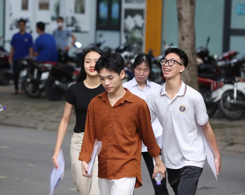 Thí sinh dự thi tốt nghiệp THPT.