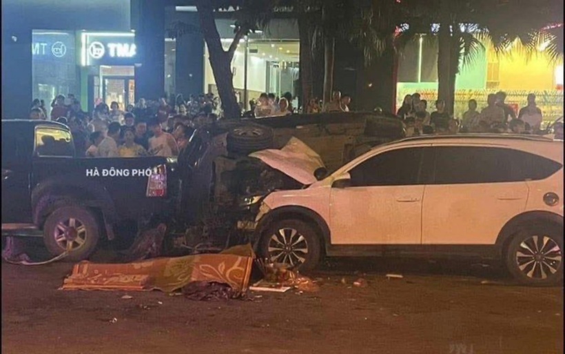 Hiện trường vụ tai nạn