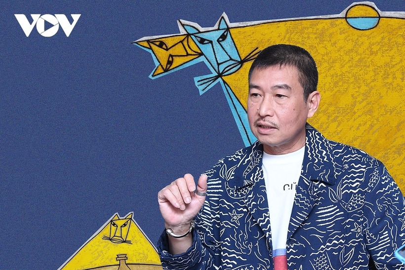 Họa sĩ Lê Thiết Cương qua đời ở tuổi 63. Ảnh: VOV