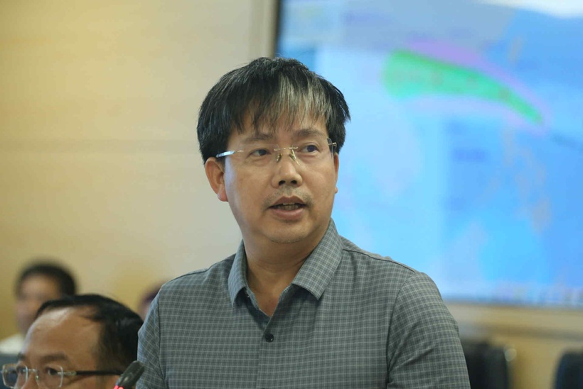 Ông Mai Văn Khiêm, Giám đốc Trung tâm Khí tượng Thủy văn