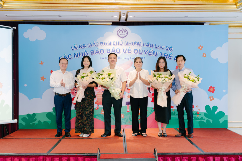 Ra mắt ban chủ nhiệm câu lạc bộ các nhà báo bảo vệ quyền trẻ em
