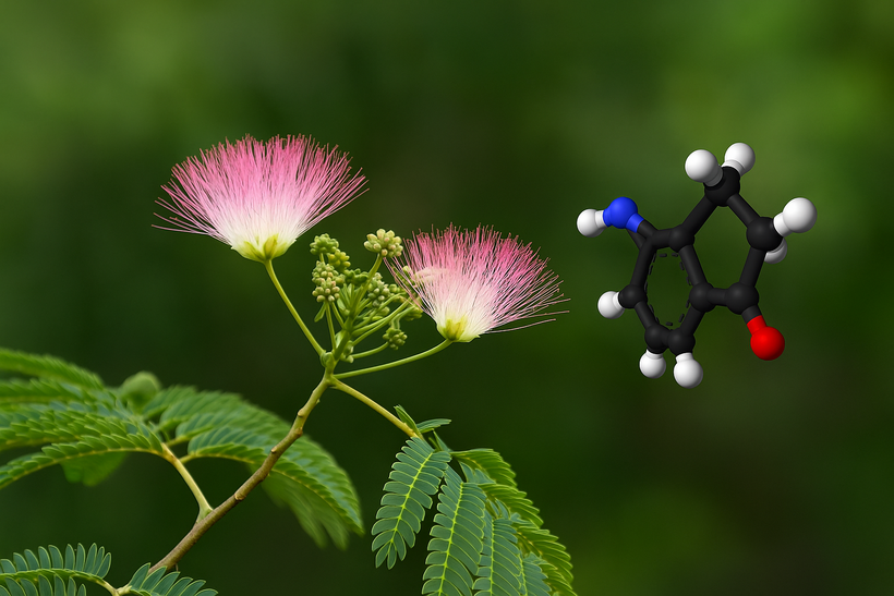 Hợp hoan bì giúp tăng sản sinh serotonin giúp thần kinh dễ chịu