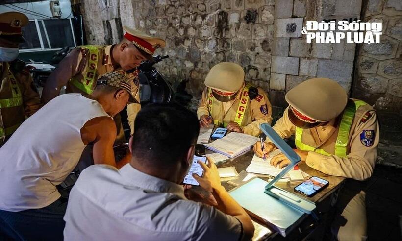 Các trường hợp vi phạm đều bị lập biên bản xử lý đúng quy định pháp luật.