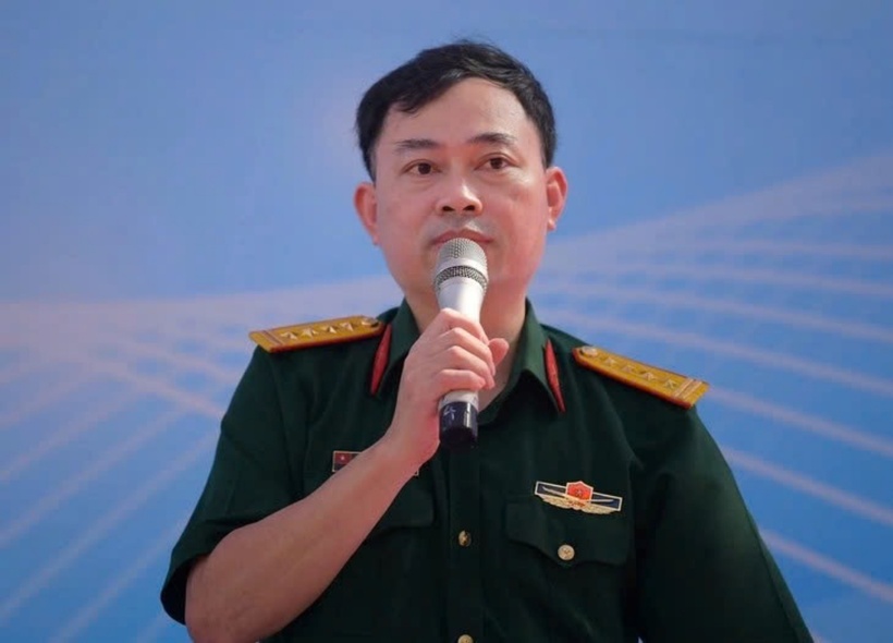 Đại tá Đỗ Thành Tâm, Thư ký Ban tuyển sinh quân sự, Bộ Quốc phòng. Ảnh: Lao Động.