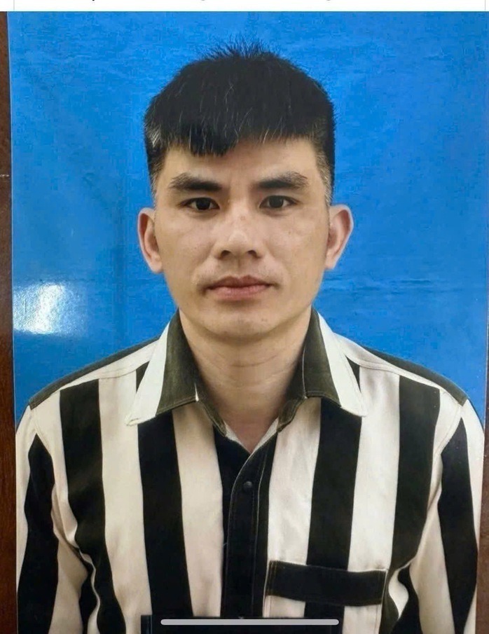 Phạm nhân Lý Văn Vũ. Ảnh: Công an TP Hà Nội