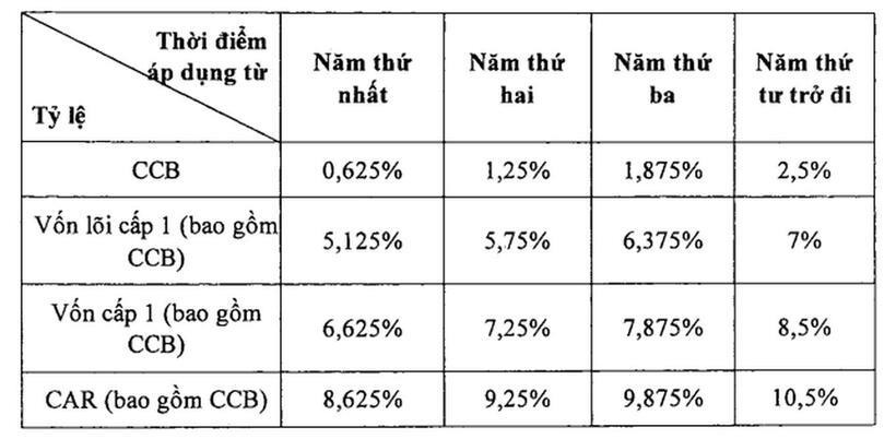 Từ 15/9, muốn chia lợi nhuận bằng tiền mặt, ngân hàng phải vượt hàng rào an toàn vốn - 2