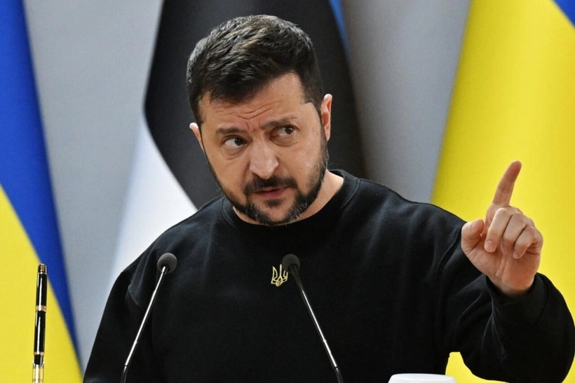 Tổng thống Ukraine Volodymyr Zelensky. Ảnh: Reuters