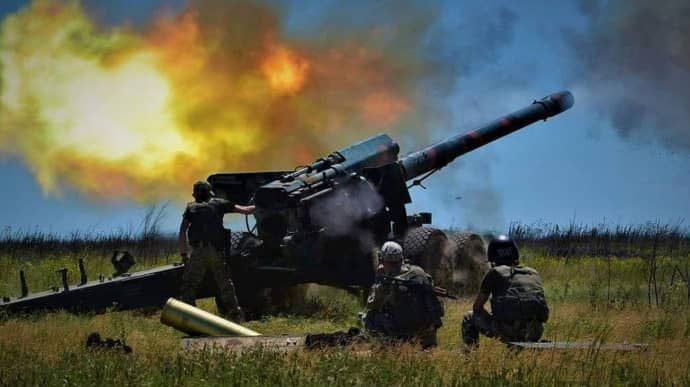 Ukraine căng mình đối phó với đà tiến như vũ bão của Nga. Ảnh: Pravda